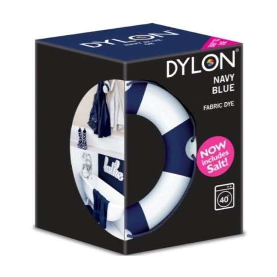 BARWNIK DO TKANIN I UBRAŃ DYLON GRANATOWY 350 G