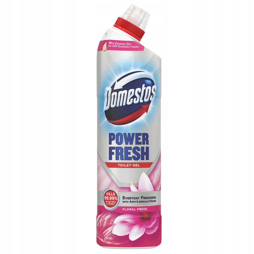 Domestos Żel do WC Toalet Power Fresh 700ml Floral