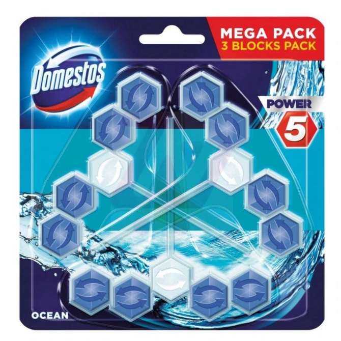 Domestos WC 3x55g Ocean