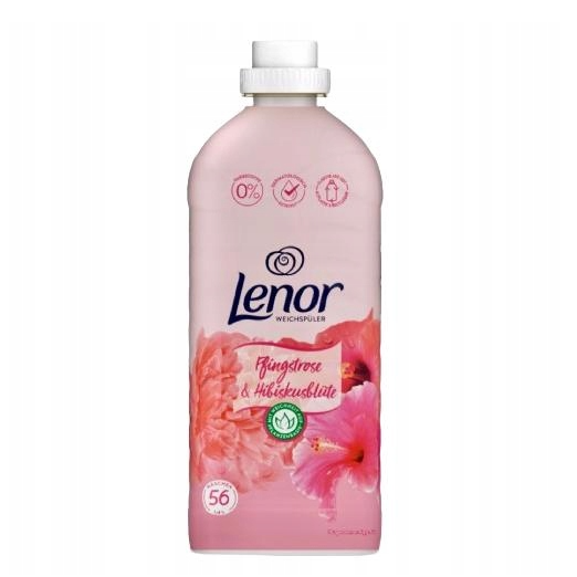 LENOR Płyn do płukania tkanin Kwiat hibiskusa i piwonii, 1,4L