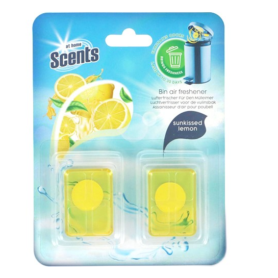 Odświeżacz powietrza At home Scents Bin Sunkissed Lemon 2x5g