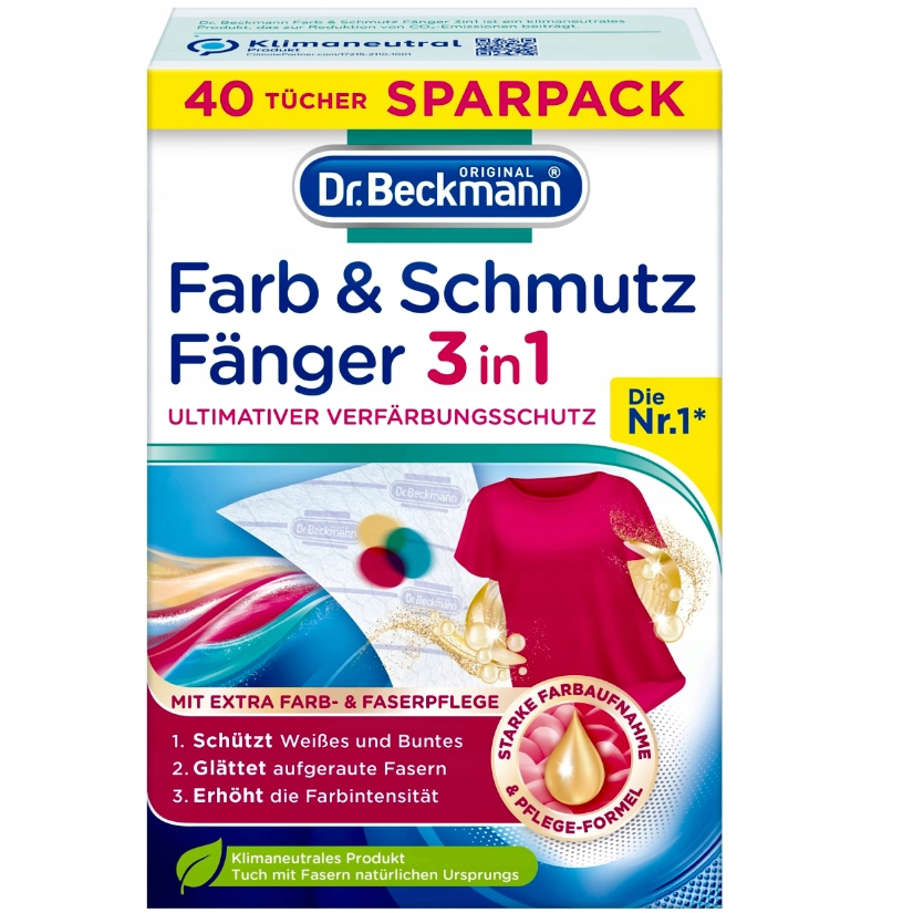 Dr.Beckmann Farb & Schmutz Fanger Chust 40szt