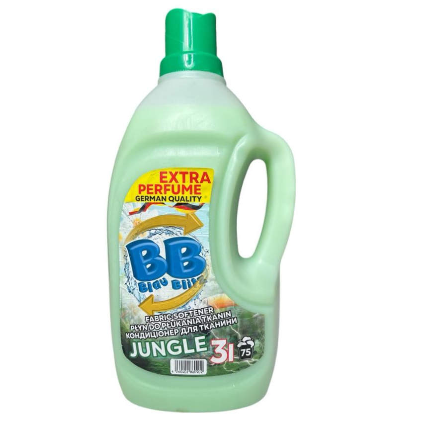 PŁYN DO PŁUKANIA JUNGLE BLAU BLITZ ZAPACHY DŻUNGLI 3 LITRY