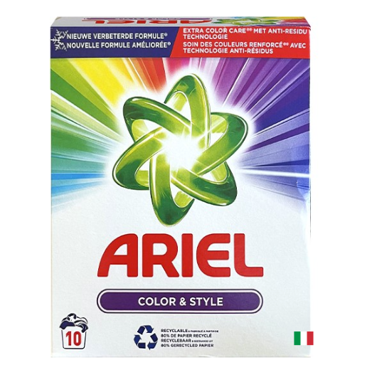 Ariel Color & Style Proszek 10p 650g