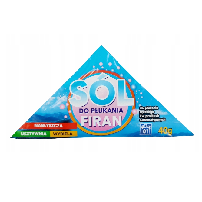 Biel i Kolor Sól do Płukania Firan 40G