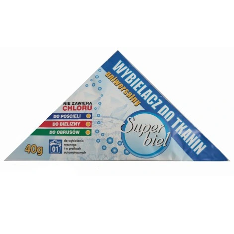 Wybielacz w proszku do tkanin Biel i kolor uniwersalny 40 g
