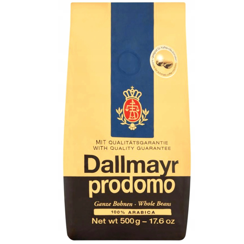 Dallmayr Prodomo 500g świeża kawa ziarnista Niemiecka - GlareChem