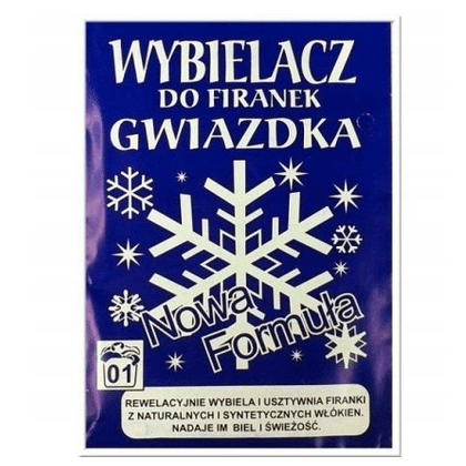 Wybielacz do firanek gwiazdka